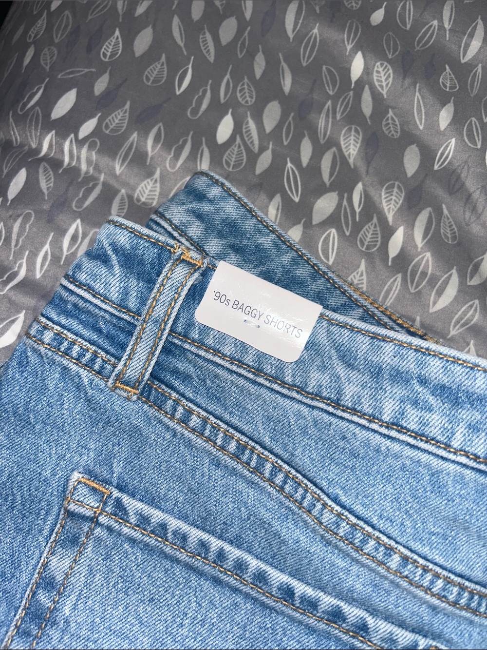 DENIM BY PINK Classic Blue Denim Jean Shorts for Women - Picture 3 of 3